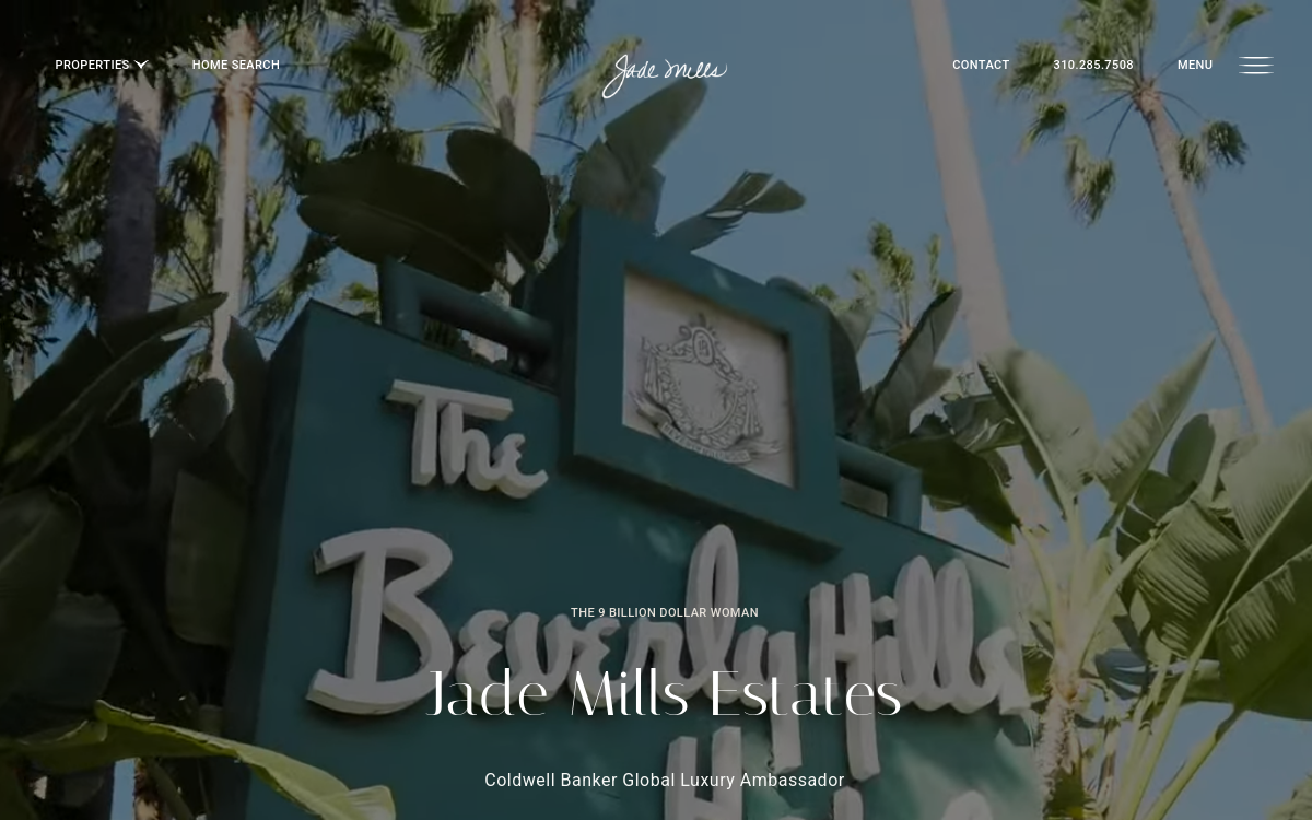 jademillsestates.com screenshot