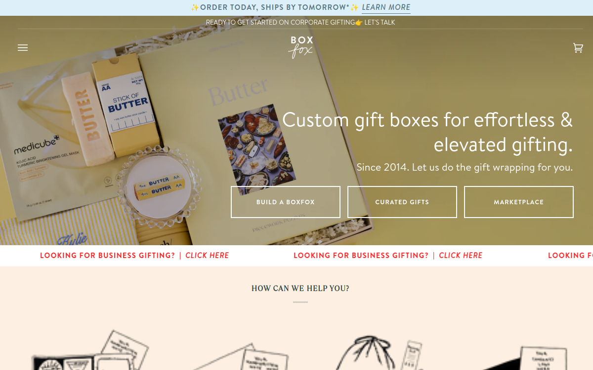 boxfox.com screenshot