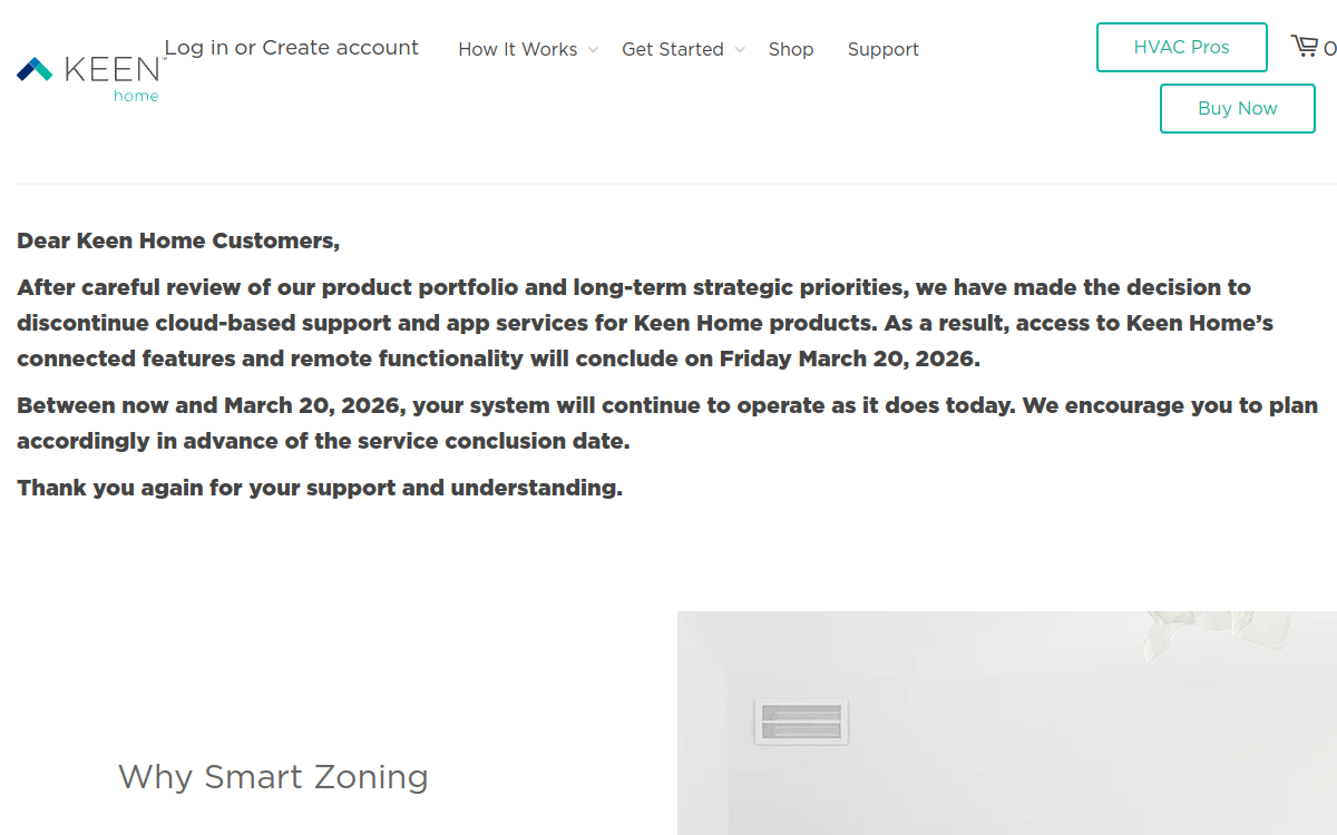 keenhome.io screenshot