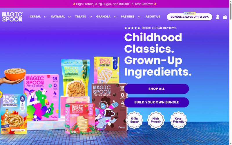 magicspoon.com screenshot
