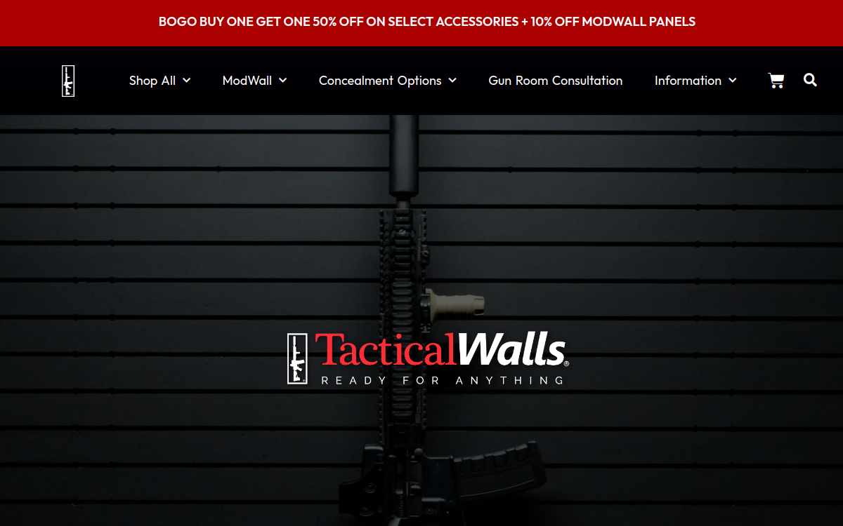 tacticalwalls.com screenshot