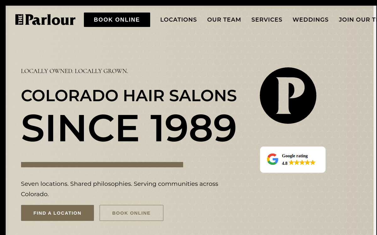 theparlour.net screenshot