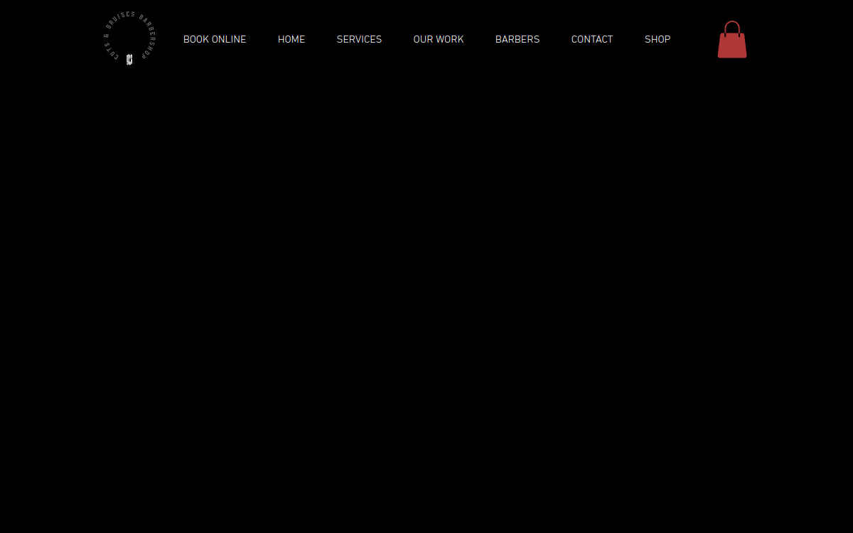 cutsandbruisesbarbershop.com screenshot