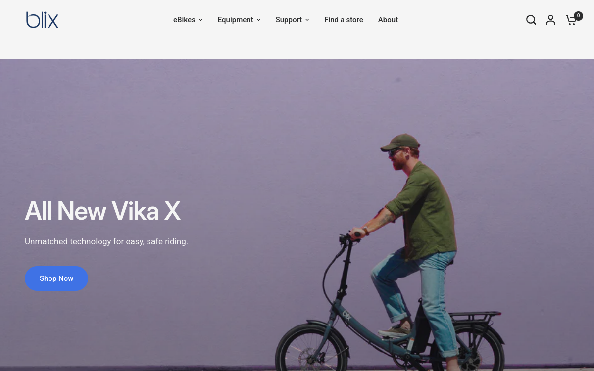 blixbike.com screenshot