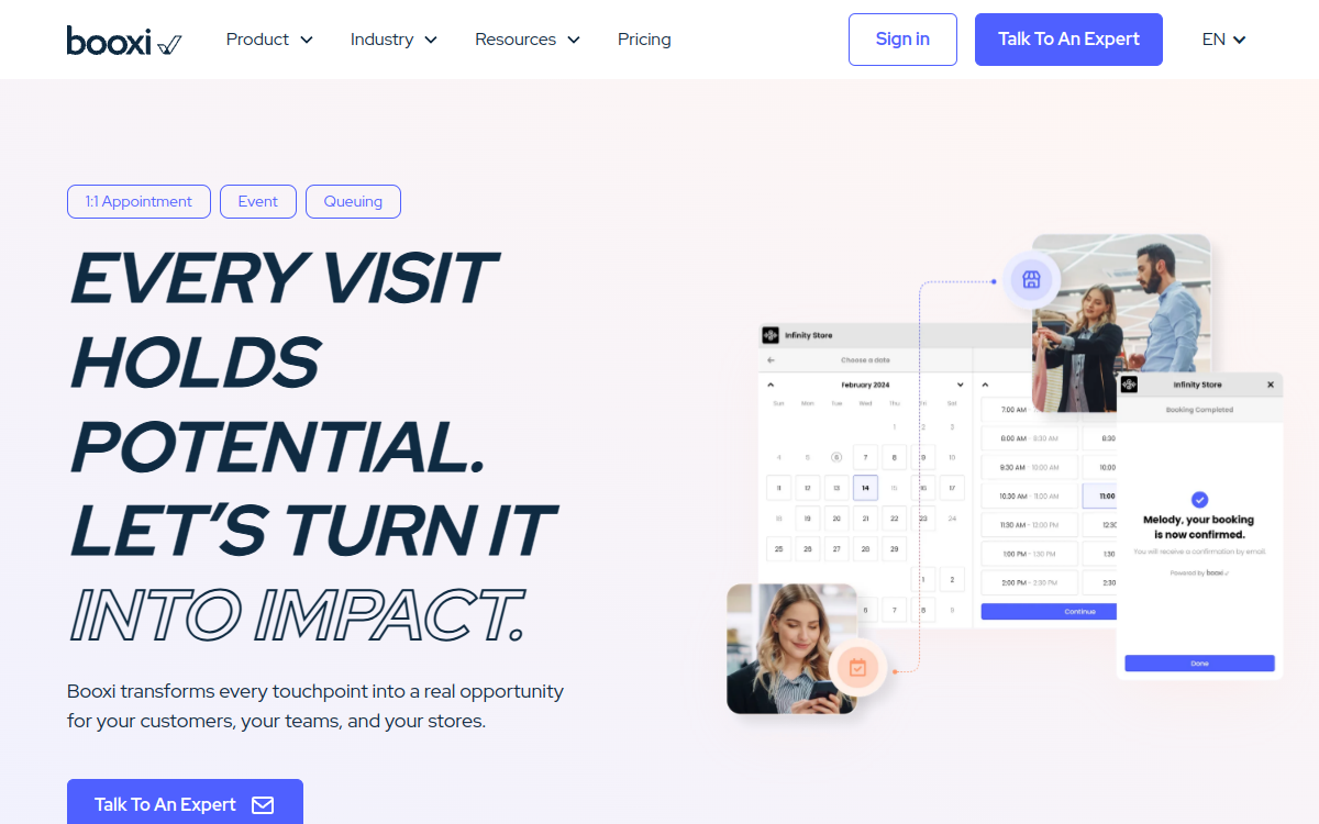 booxi.com screenshot